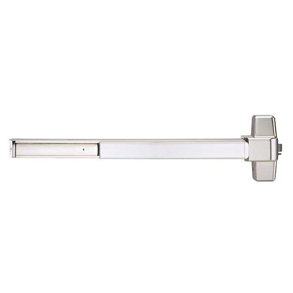 Marks Usa Rim Exit Device, 48 Inch, Exit Only, Satin Stainless Steel M9900-48-32D